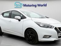 Used Nissan Micra Acenta 92 HP (67 kW) 2021 White Hatchback