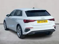 Used Audi A3 Sportback S-Line 150 HP (110 kW) 2022 White Hatchback