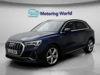 Używany Audi Q3 S-Line 150 KM (110 kW) 2023 Niebieski SUV