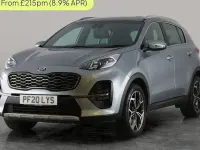 Used Kia Sportage GT-Line 177 HP (130 kW) 2020 Silver SUV