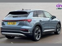 Used Audi Q4 e-tron S-Line 219 kW (299 HP) 2021 Blue SUV