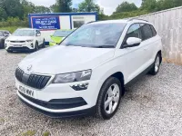 Used Skoda Karoq SE 150 HP (110 kW) 2019 White SUV