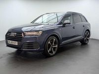 Used Audi Q7 Black Edition 286 HP (210 kW) 2019 Blue SUV