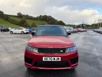 Second-hand Land Rover Range Rover Sport 350 CP (257 kW) 2021 Roșu SUV