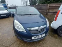Used Vauxhall Meriva 100 HP (73 kW) 2011 Blue MPV