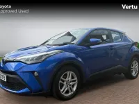 Used Toyota C-HR 122 HP (89 kW) 2021 Nebula blue (metallic paint) SUV