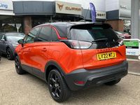 Used Vauxhall Crossland GS Line 110 HP (80 kW) 2022 Orange SUV