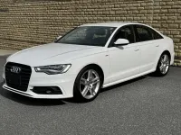 Used Audi A6 S-Line 2013 White Sedan