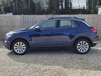 Used VW T-Roc SE 150 HP (110 kW) 2020 Blue SUV
