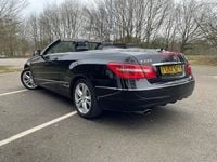 Used Mercedes E220 SE 170 HP (125 kW) 2012 Black Cabriolet