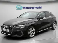 Used Audi A3 Sportback S-Line 150 HP (110 kW) 2022 Black Hatchback