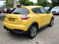 Used Nissan Juke Tekna 110 HP (80 kW) 2017 Yellow SUV