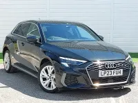 Used Audi A3 e-tron S-Line 204 HP (150 kW) 2023 Black Hatchback