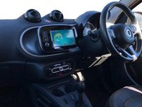 Used Smart ForFour Premium 90 HP (66 kW) 2018 Black Hatchback