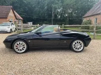 Used Alfa Romeo Spider 218 HP (160 kW) 2003 Black Cabriolet