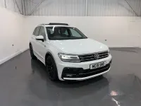Used VW Tiguan R-line 150 HP (110 kW) 2019 White SUV