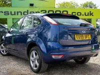 Used Ford Focus Zetec 2010 Blue Hatchback