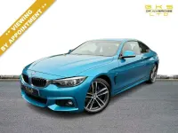 Used BMW 420 M Sport 184 HP (135 kW) 2018 Blue Coupe