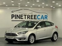 Used Ford Focus Titanium 125 HP (91 kW) 2016 Silver Hatchback