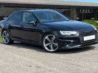 Used Audi A4 Black Edition 150 HP (110 kW) 2019 Black Sedan