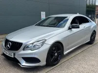 Used Mercedes E220 AMG 2014 Silver Coupe