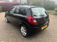 Used Vauxhall Corsa Design Edition 89 HP (65 kW) 2009 Black Hatchback