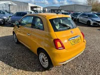 Usado Fiat 500 Lounge 69 CV (50 kW) 2015 Amarillo Utilitario