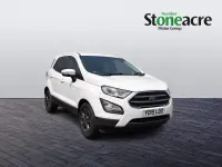 Used Ford Ecosport Zetec 100 HP (73 kW) 2019 White SUV