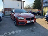 Used BMW 120 Sport Line 2016 Orange Hatchback
