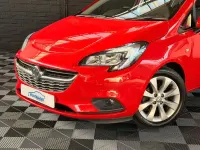 Used Vauxhall Corsa 75 HP (55 kW) 2018 Red Hatchback