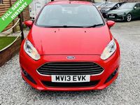 Used Ford Fiesta Zetec 82 HP (60 kW) 2013 Red Hatchback
