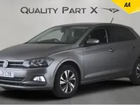Begagnad VW Polo Match 2021 Grå Halvkombi