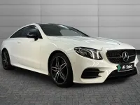 Used Mercedes E300 AMG line 241 HP (177 kW) 2018 White Coupe