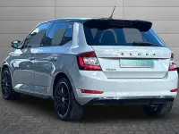 Used Skoda Fabia Monte Carlo 95 HP (69 kW) 2021 Meteor grey black magic pearl effect Hatchback