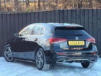 Used Mercedes A200 AMG line 163 HP (119 kW) 2019 Black Coupe