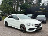 Used Mercedes CLA220 AMG line 2017 White Sedan
