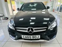 Begagnad Mercedes C250 AMG line 2015 Svart Sedan