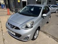 Begagnad Nissan Micra Acenta 2015 Silver Halvkombi