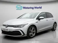 Used VW Golf VIII R-line 150 HP (110 kW) 2022 Silver Hatchback