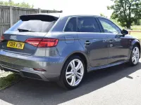 Used Audi A3 S-Line 116 HP (85 kW) 2019 Grey Sedan