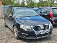 Used VW Passat Highline 140 HP (102 kW) 2009 Black Estate