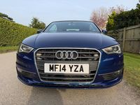 Usado Audi A3 Cabriolet Sport 150 CV (110 kW) 2014 Azul Descapotable