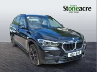 Used BMW X1 Sport Line 140 HP (102 kW) 2021 Black SUV