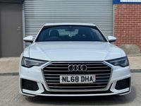 Used Audi A6 S-Line 204 HP (150 kW) 2018 White Sedan