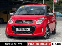 Used Citroën C1 Shine 71 HP (52 kW) 2021 Red Hatchback