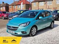 Used Vauxhall Corsa Design Edition 70 HP (51 kW) 2014 Green Hatchback