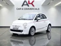 Used Fiat 500 Sport 69 HP (50 kW) 2009 White Cabriolet