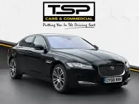 Used Jaguar XF Portfolio 180 HP (132 kW) 2018 Black Sedan