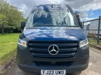 Used Mercedes Sprinter Progressive 150 HP (110 kW) 2022 Blue Van