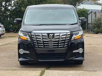 Begagnad Toyota Alphard 2016 Svart Minibuss